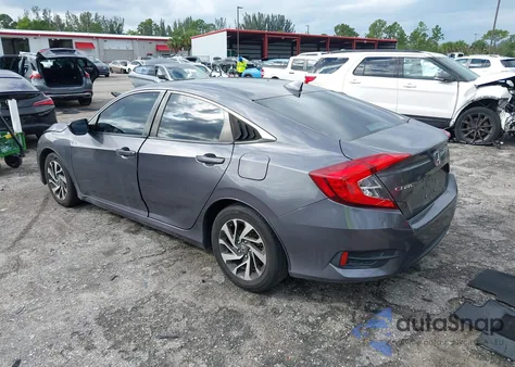 2017 Honda Civic Ex from USA, damaged, VIN 19XFC2F75HE018823